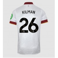 Maglia Calcio West Ham United Max Kilman #26 Terza Divisa 2024-25 Manica Corta